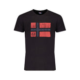 Norway 1963 Black Cotton T-Shirt -   -  Norway 1963.
